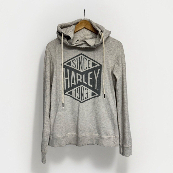Harley-Davidson® Women's Black Label Core Since 1903 Pullover Hoodie 99187-17VW - Picture 1 of 11